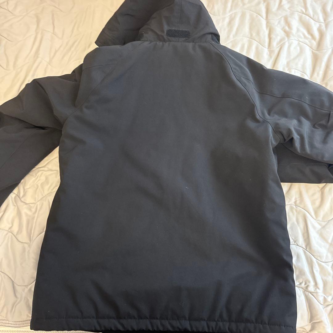 AVIREX フード付き ブラック ダウンジャケット M