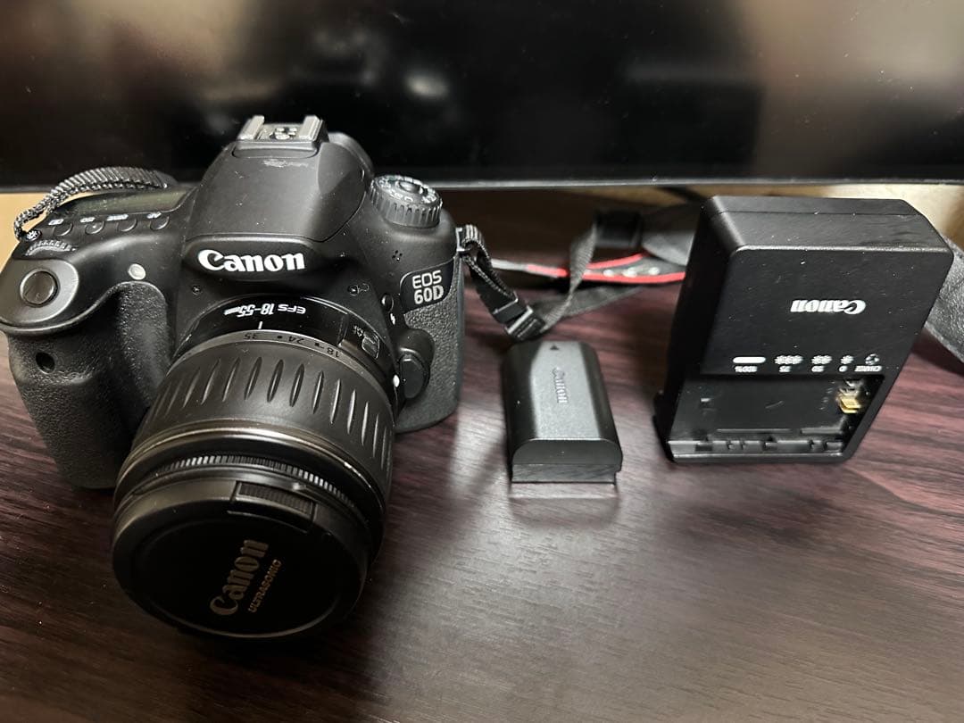ジャンク品！CANON EOS60D +レンズ - メルカリ