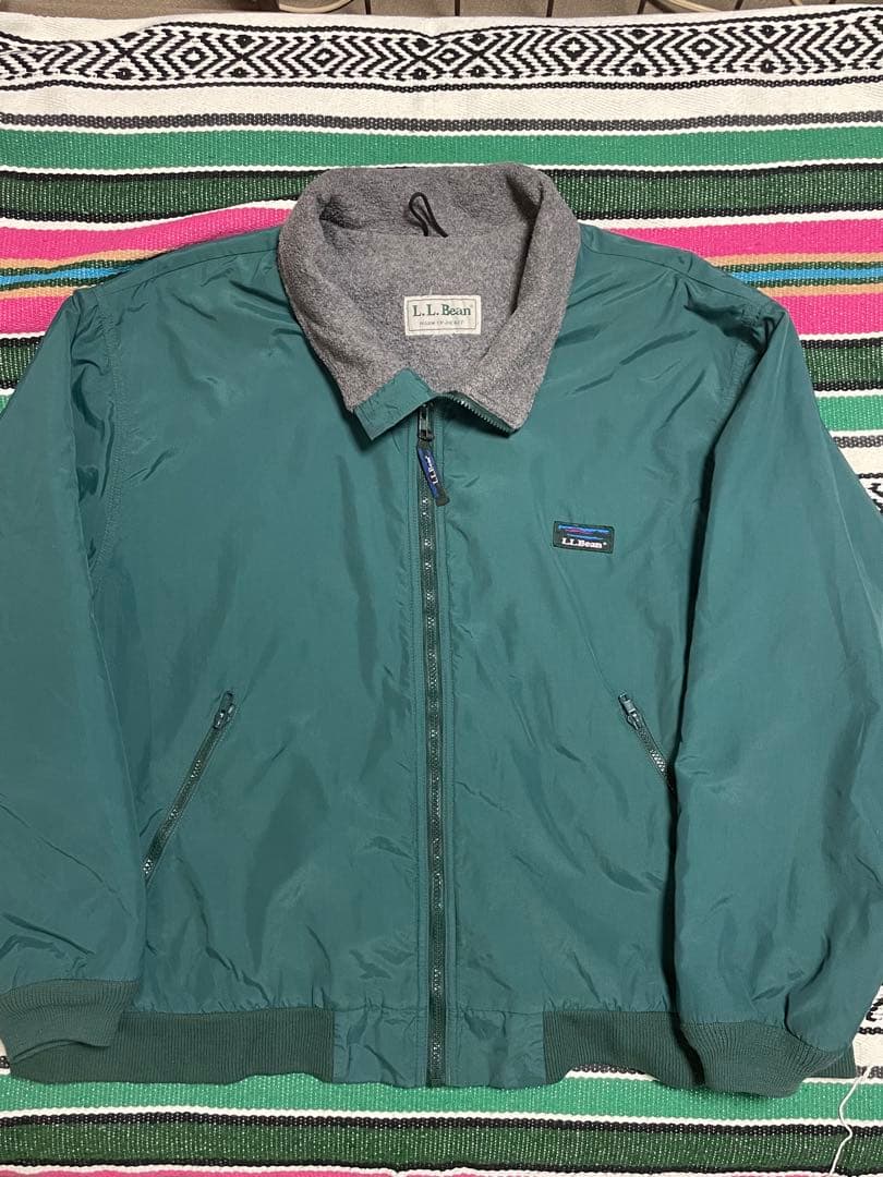 90s L.L.bean USA製ウォームアップジャケットＸＬ　シェルドシンチラ