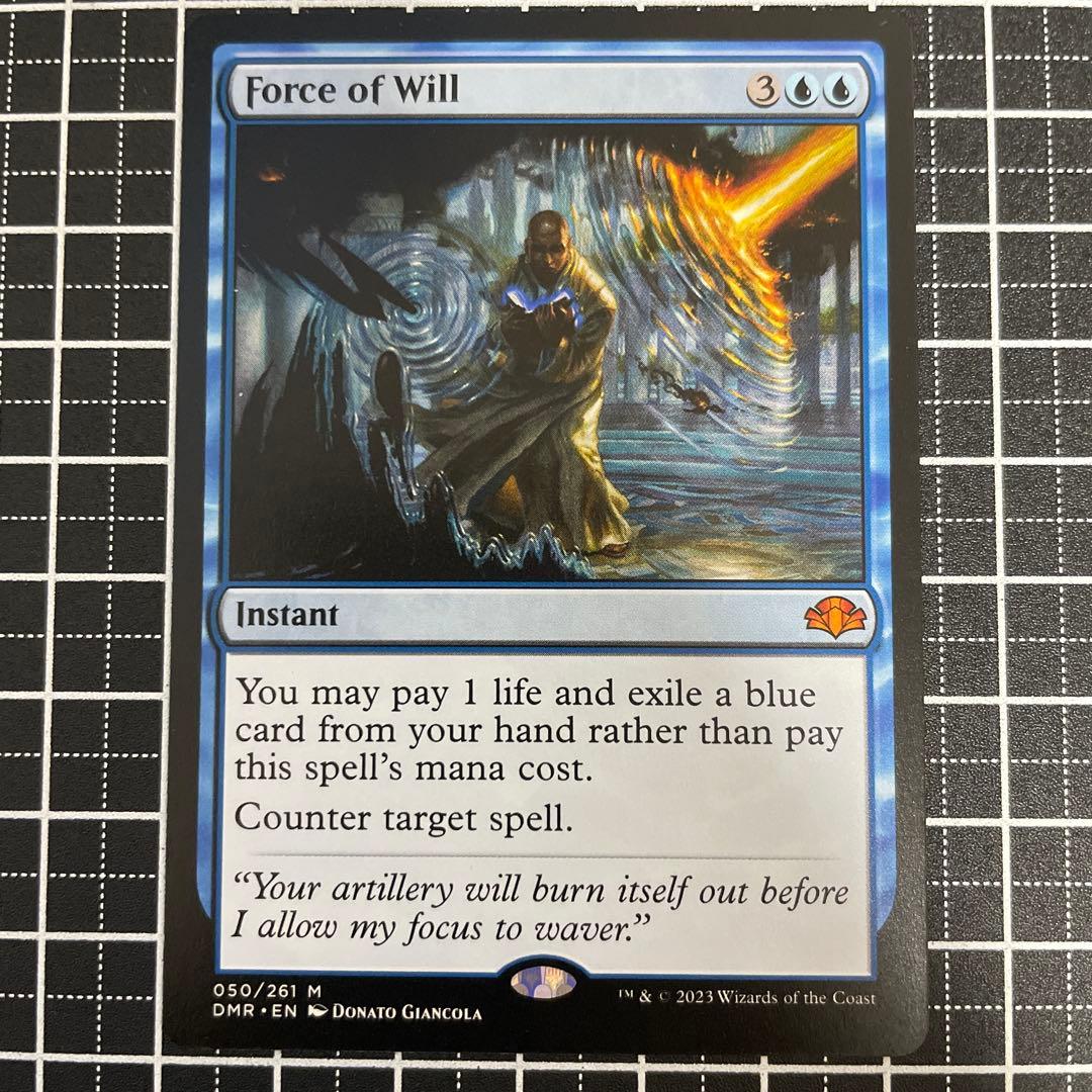 英語】意志の力/Force of Will DMR