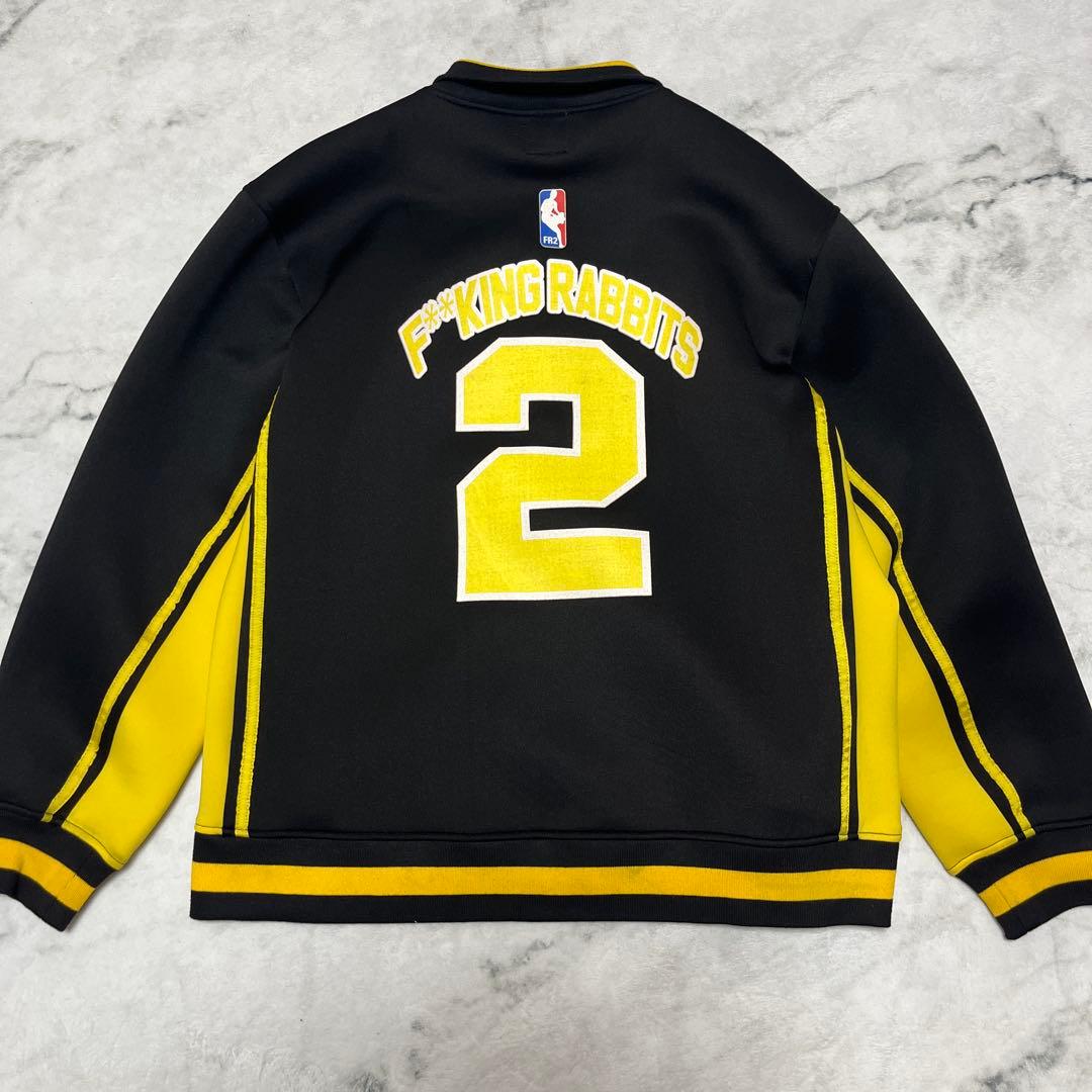 FR2 エフアールツー スタジャン ブラック/イエロー XL 大きいサイズ