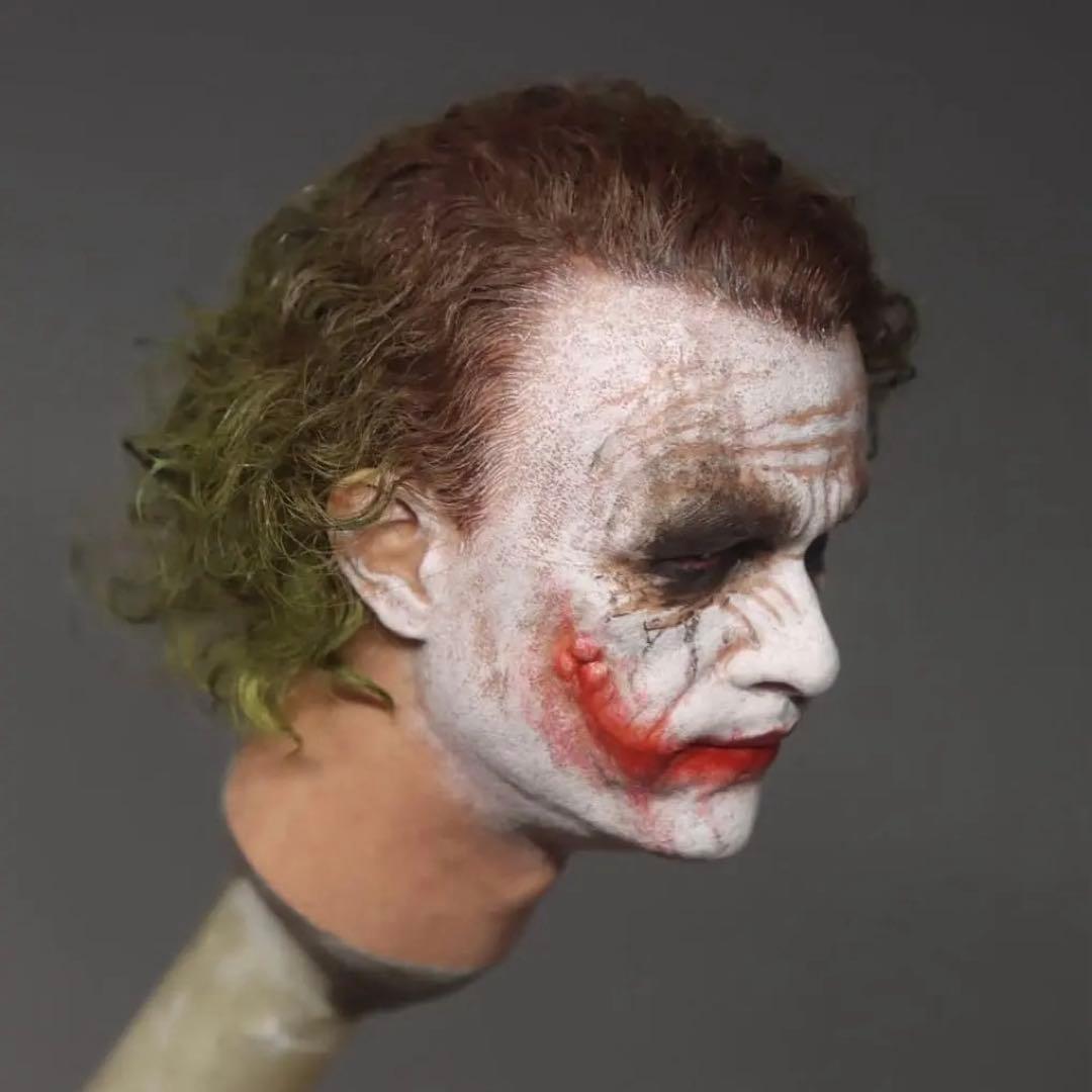 john wu作品1/6 カスタム 植毛ヘッド ジョーカーINARTホットトイズ