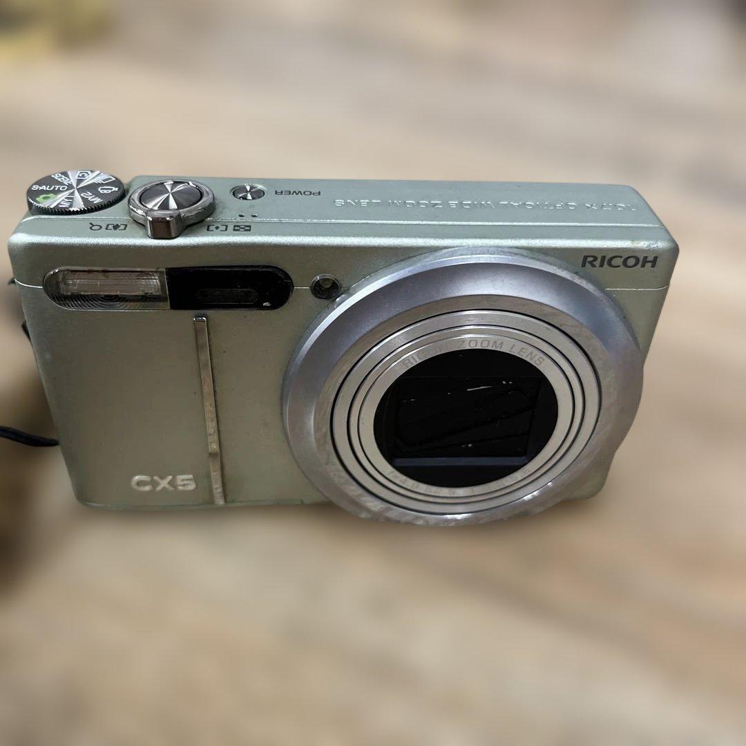 RICOH CX5 コンパクトデジタルカメラ 現状品動作未確認 - メルカリ