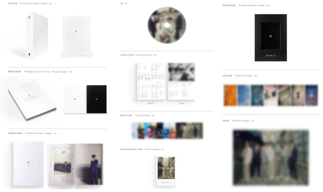 BTS BE Deluxe 7個 Essential 2個 ラキドロ - メルカリ