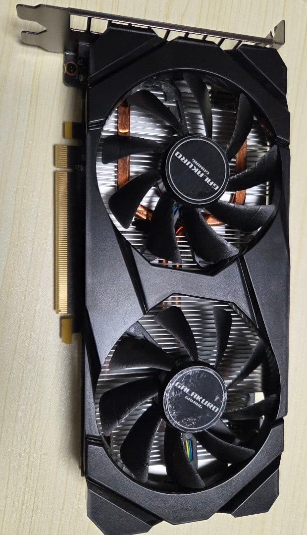 GeForce GTX1660 6GB GDDR5 192bit　(ジャンク品) Amazon.com: GIGABYTE Gv-N1660OC-6GD GeForce GTX 1660 OC 6G