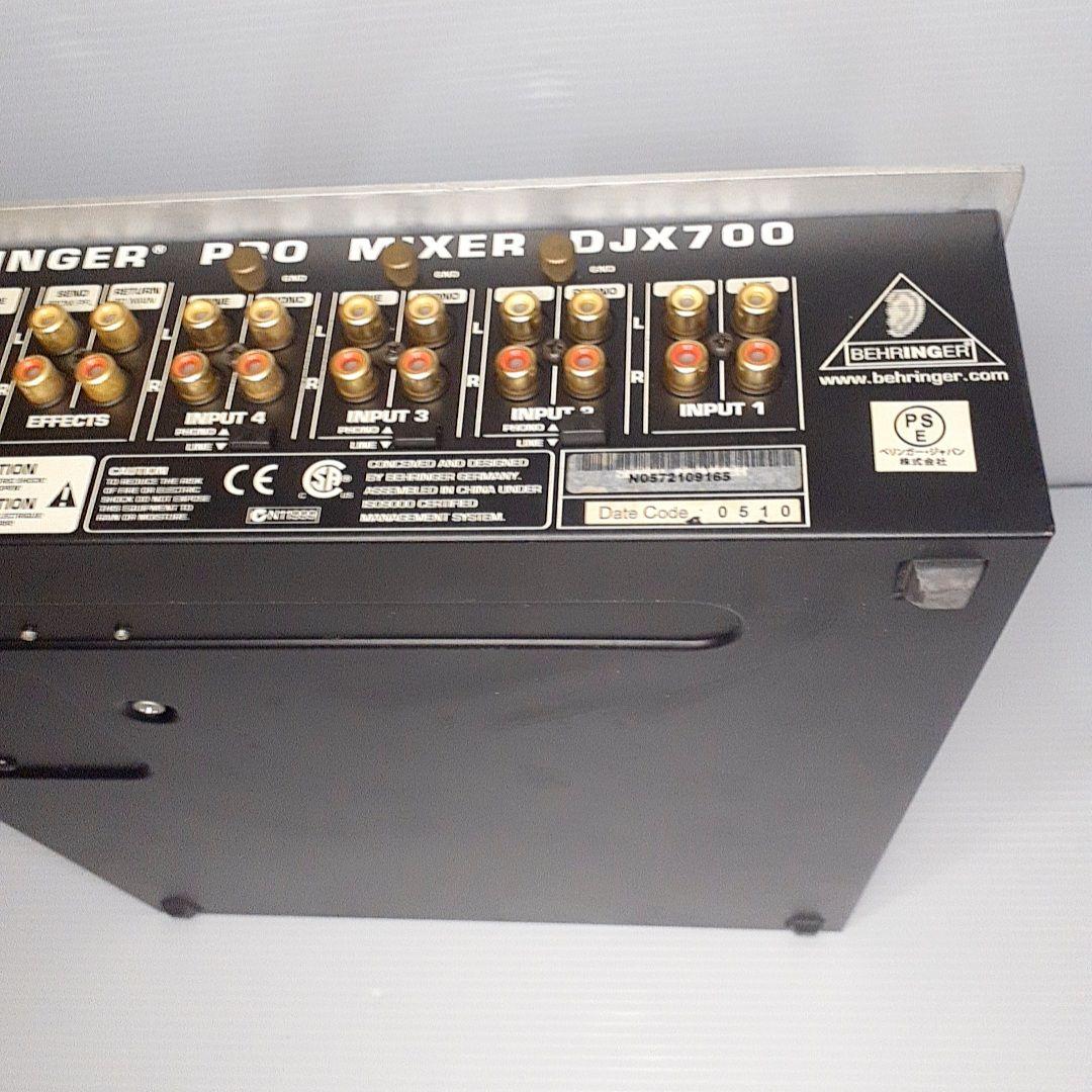 Behringer djx700 4ch ミキサー 通電のみ ジャンク - メルカリ