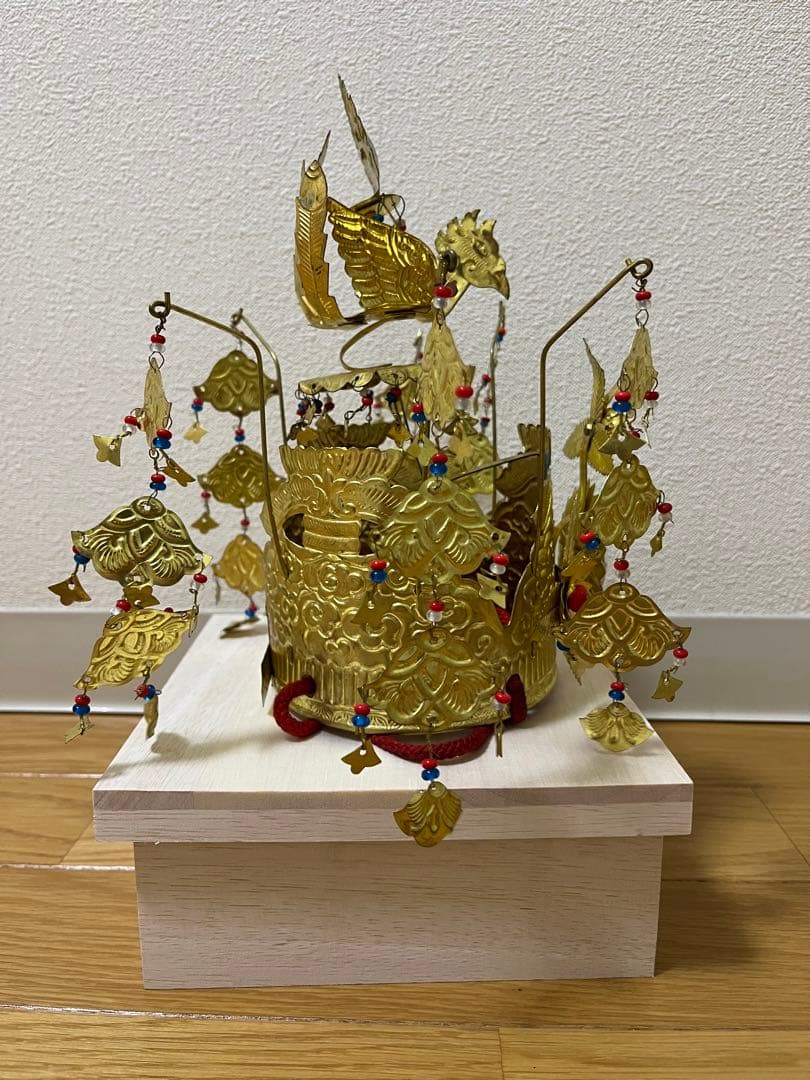 巫女 コスプレ 小道具 装束 天冠 冠 神具巫女舞 能面 日本舞踊 神楽