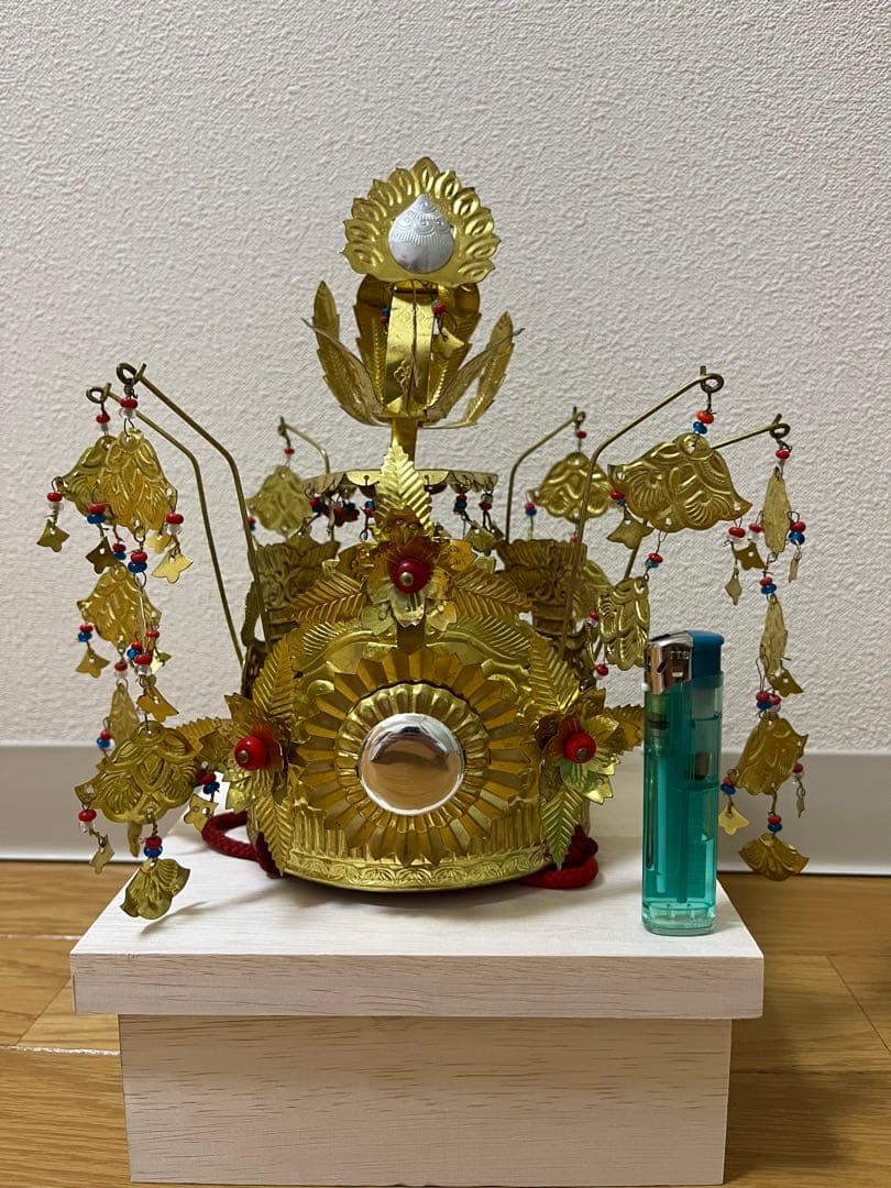 巫女 コスプレ 小道具 装束 天冠 冠 神具巫女舞 能面 日本舞踊 神楽