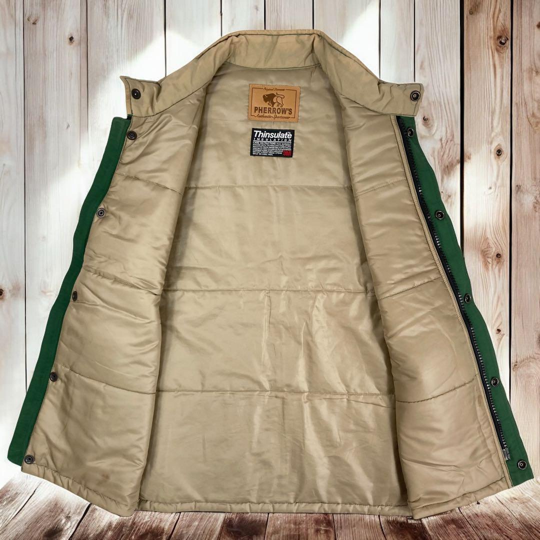 10M359◯ PHERROW´S 中綿 シンサレート ベスト アウター 秋冬