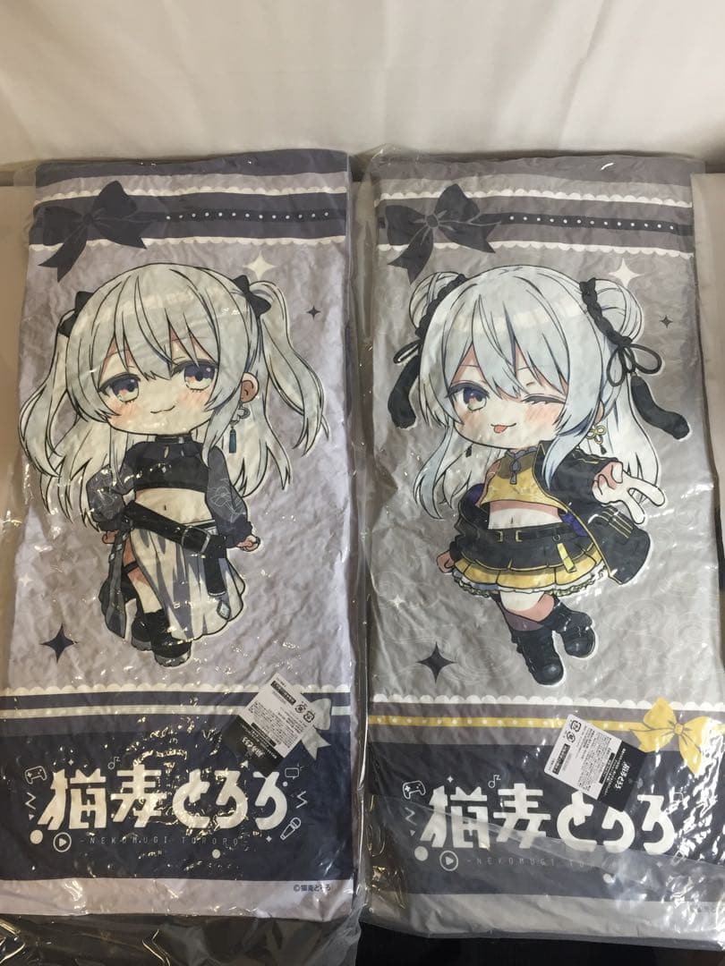 C-389未開封 猫麦とろろ 17点セット アクリル 缶 クッション