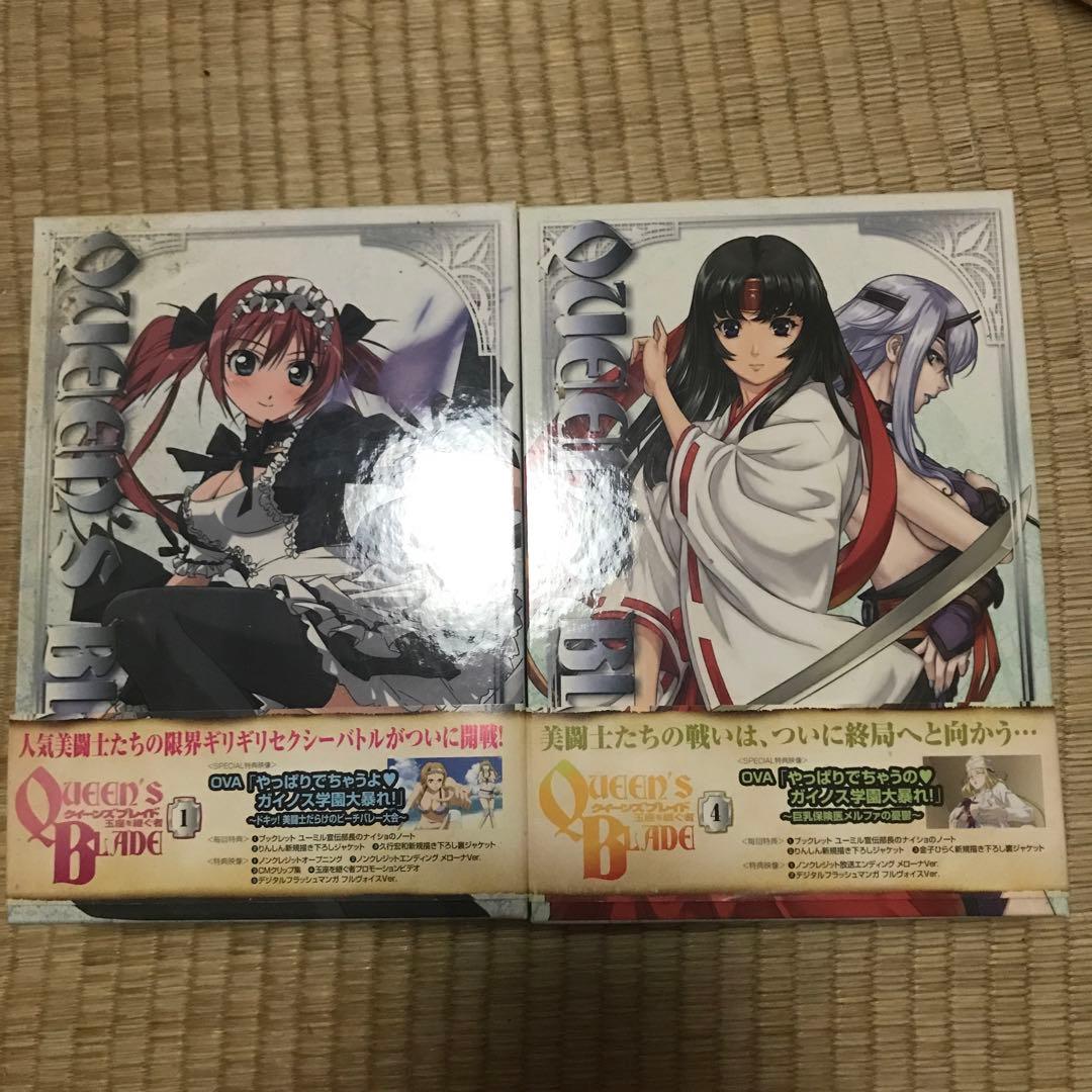 DVD クイーンズブレイド 流浪の戦士 王座を継ぐ者 BOX セット 特典付