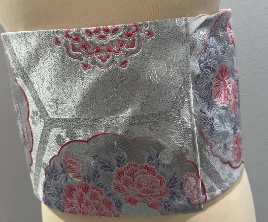 3日間特別価格！早い者勝ち☆ 二部式　作り帯　文庫結び　高級プラチナ箔