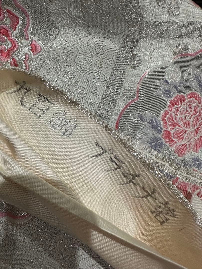 3日間特別価格！早い者勝ち☆ 二部式　作り帯　文庫結び　高級プラチナ箔