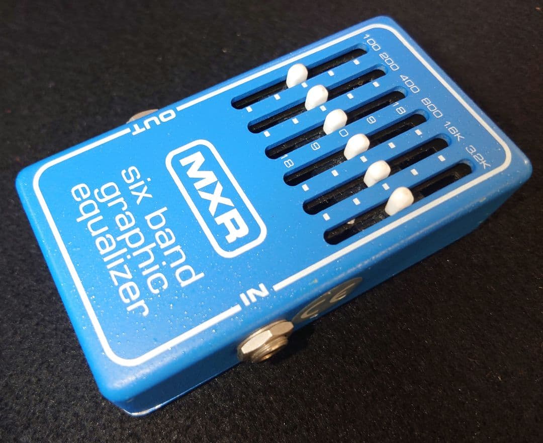 MXR SIX BAND EQ equalizer ギターエフェクター ブルー - メルカリ