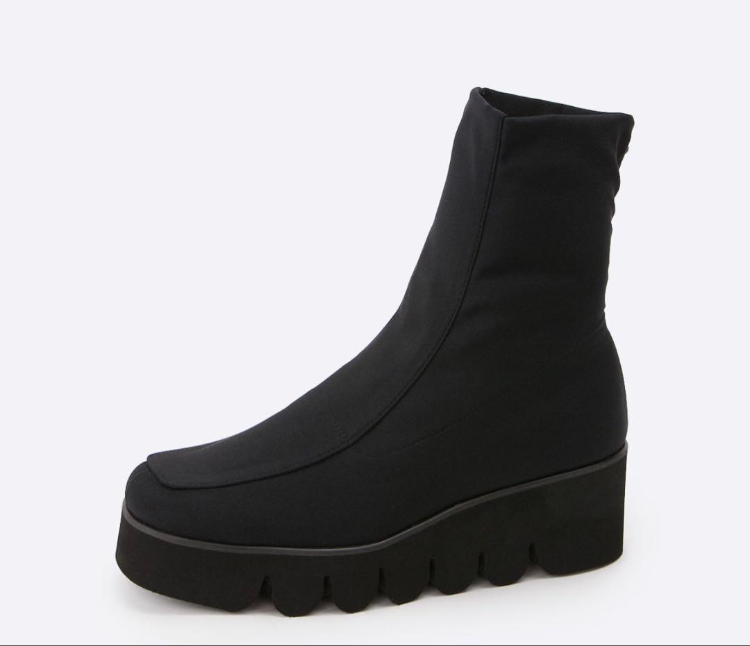 《ヒルズアベニュー》ストレッチブーツ 22.5cm ブラック