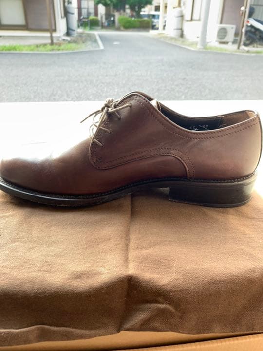 ジョルジオ アルマーニ GIORGIO ARMANIシューズ ブラウン - メルカリ