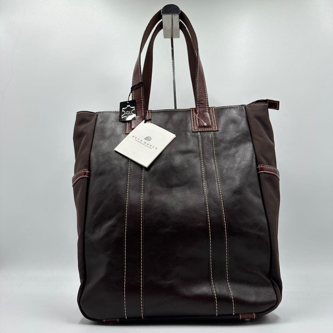 新品未使用✨】Deux Moncx デュモンクス トートバッグ レザー 茶