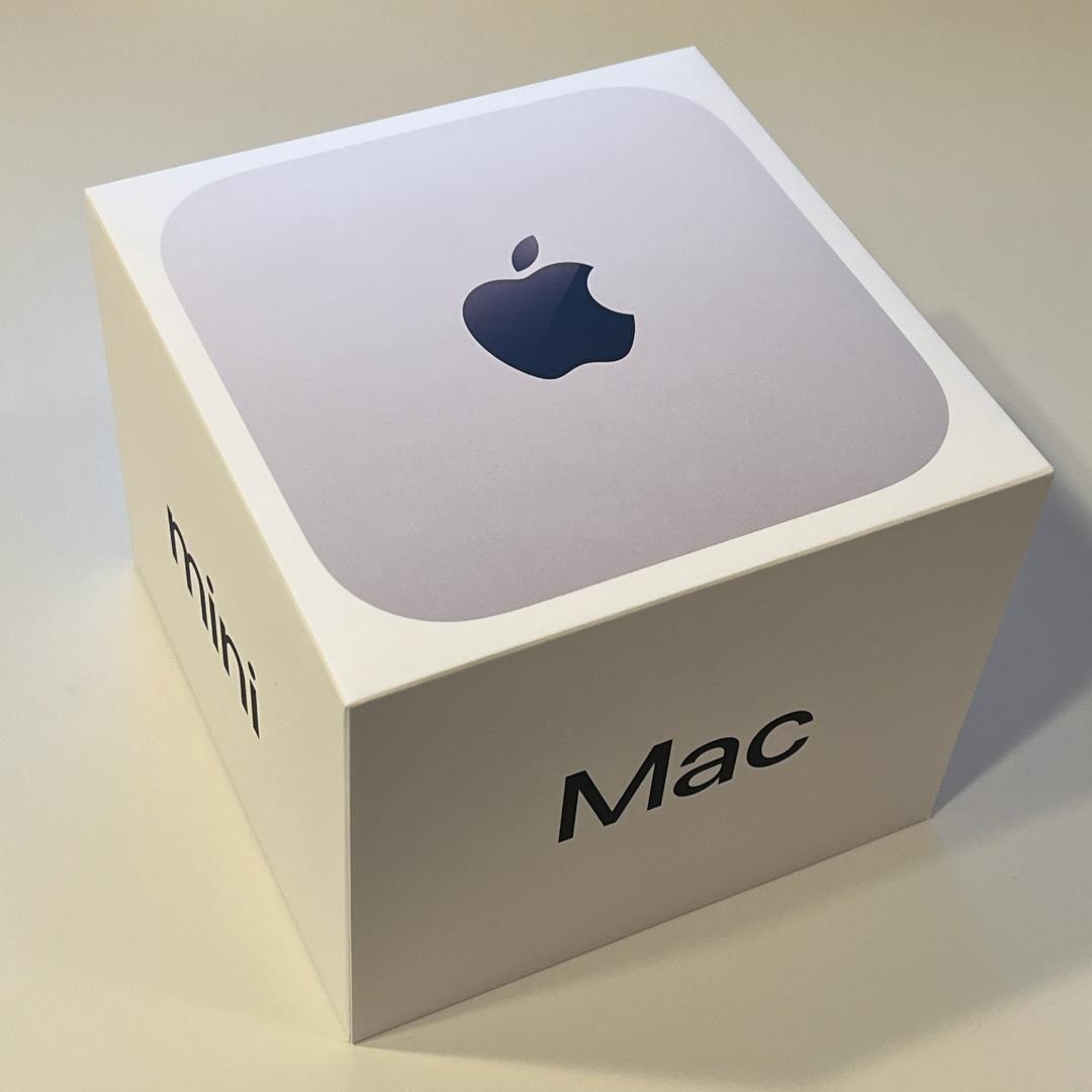 【美品・保証あり】Mac mini 2024 16GBメモリ 256GBSSD Mac mini, 2024, Apple M4, 256GB SSD, 16GB RAM, 10-core GPU, Silver