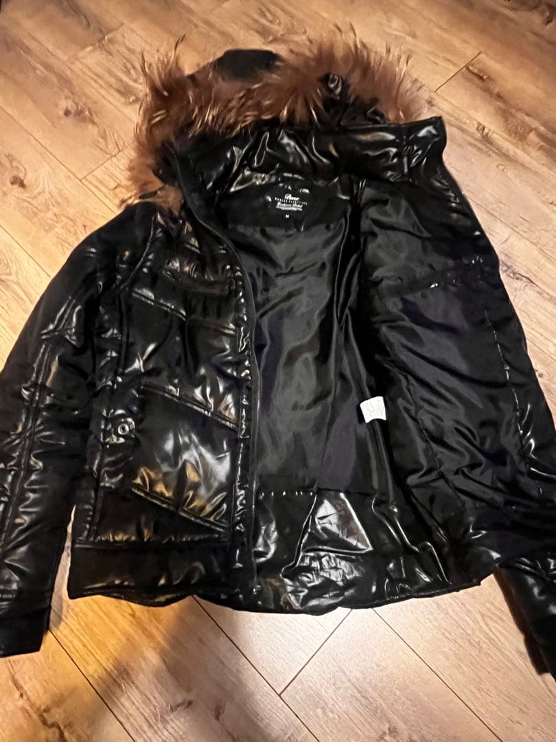 Beno ダウン 平成 Y2K v系 ダブルジップ ファー スダッズ お兄系