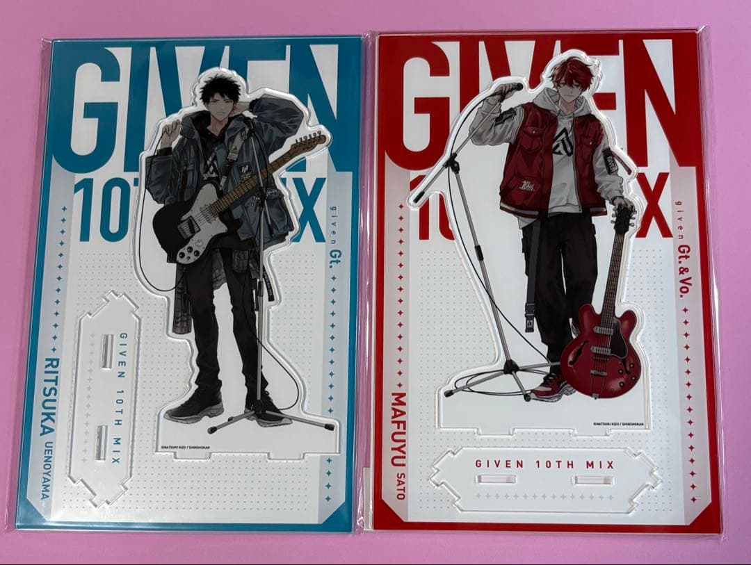 ギヴン ギヴン展 つながるBIGアクリルスタンド 真冬 立夏 - メルカリ