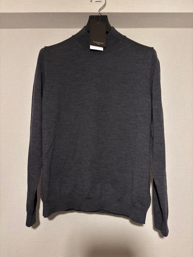 着用1回のみ】ZANONE 12ゲージモックネック25AW 44 定価5.4万 - メルカリ