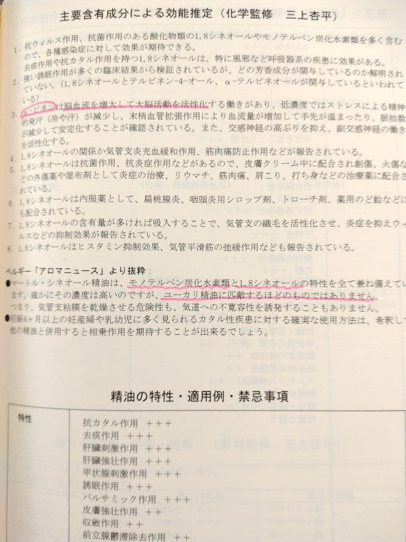 NARD ケモタイプ精油事典 Ver.8 & 実践集