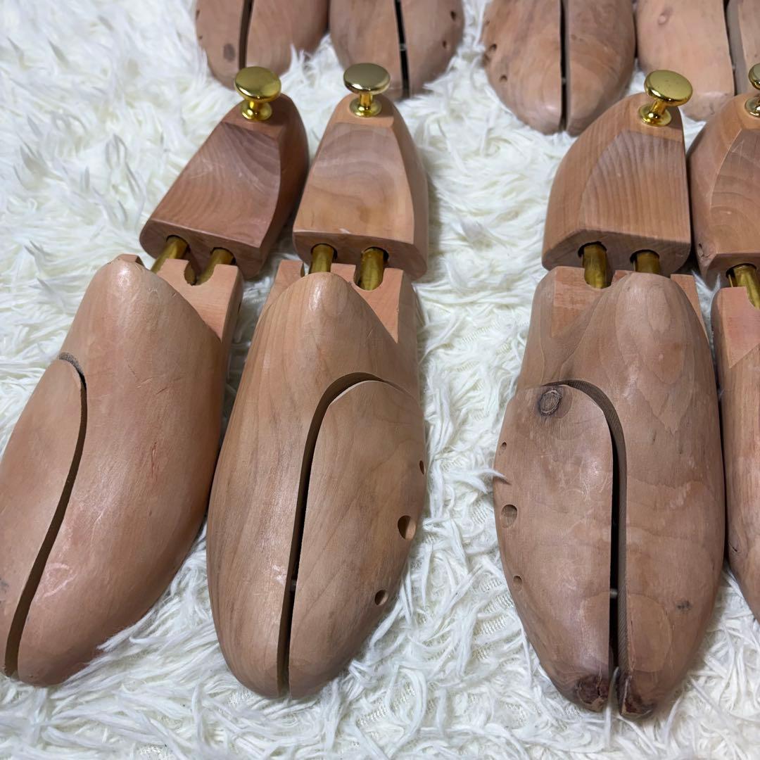シューキーパー 木製 シューツリー 28.0〜29.0cm 6足セット