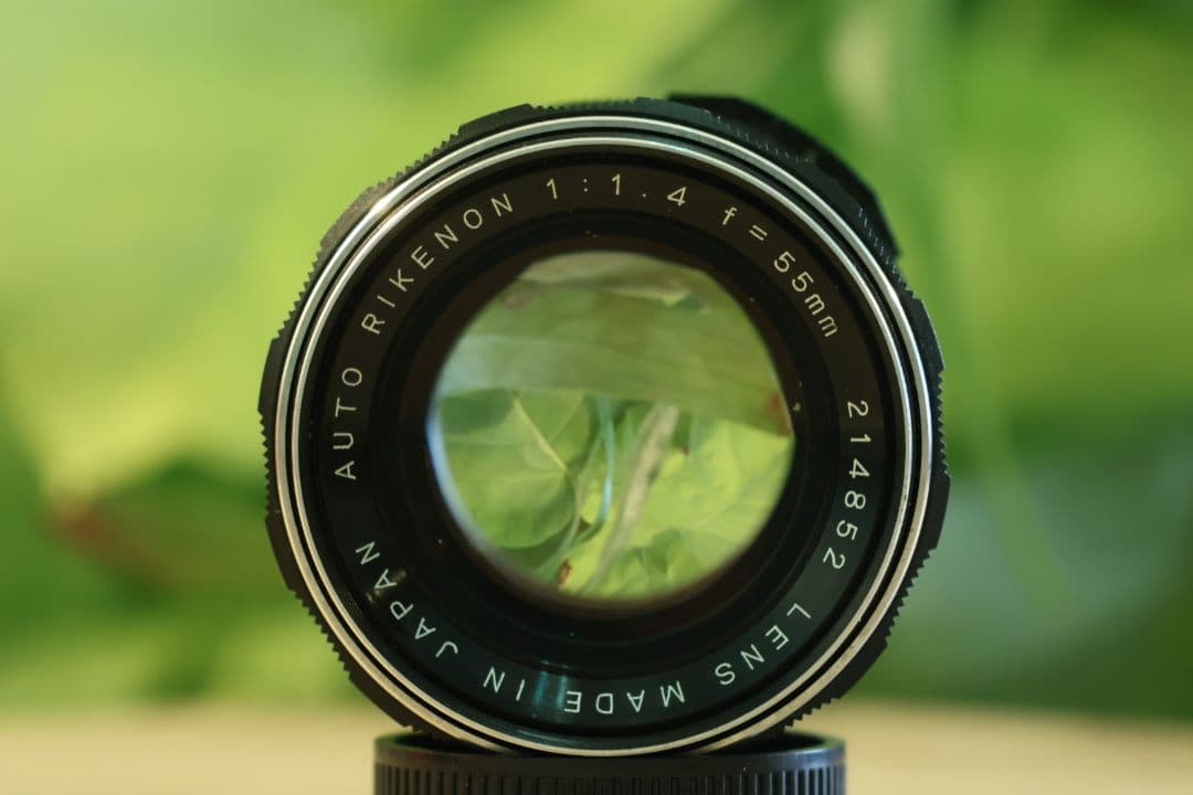 RICOH AUTO RIKENON 55mm f1.4 《富岡光学製》