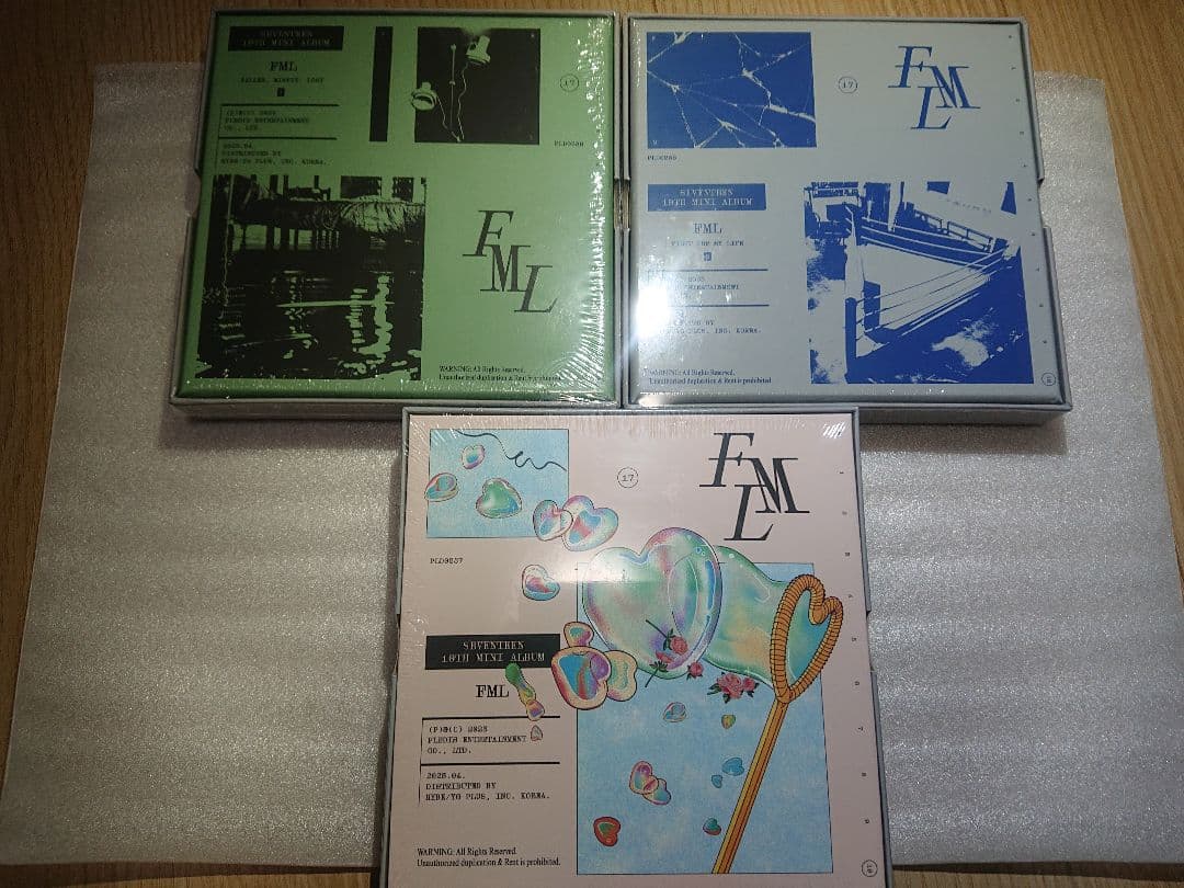 SEVENTEEN セブチ FML アルバム 会場限定 トレカ ジョンハンジョンハン