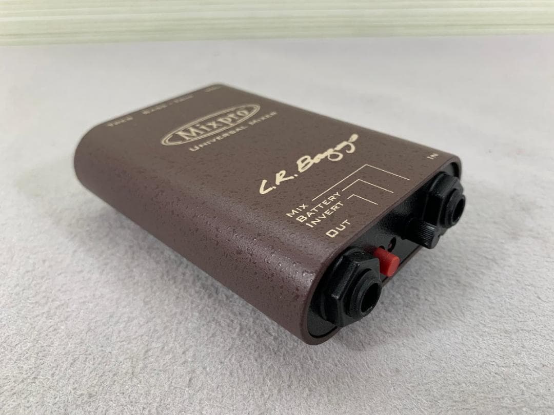 【美品】L.R.BAGGS アコギ用　プリアンプミキサー　MIXPRO