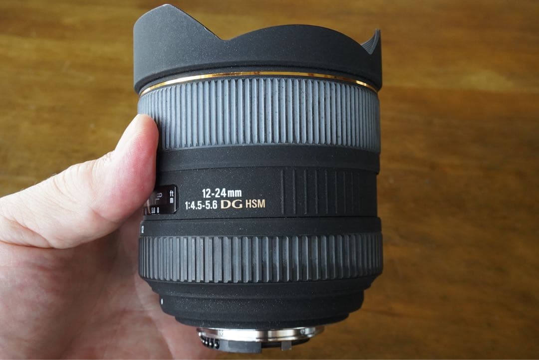 レンズ(ズーム) SIGMA EX 12-24mmF4.5-5.6 DG HSM