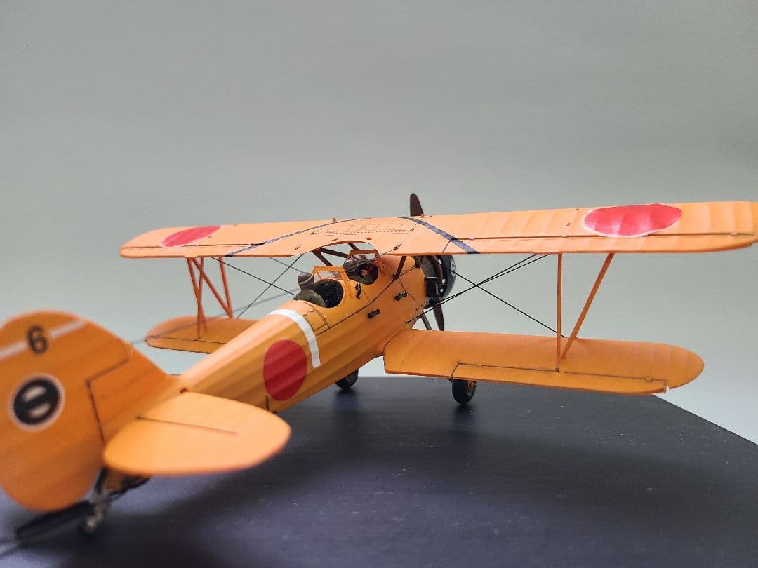 九五式一型乙中間練習機(赤とんぼ) リアルモーターライズ ニチモ1/48