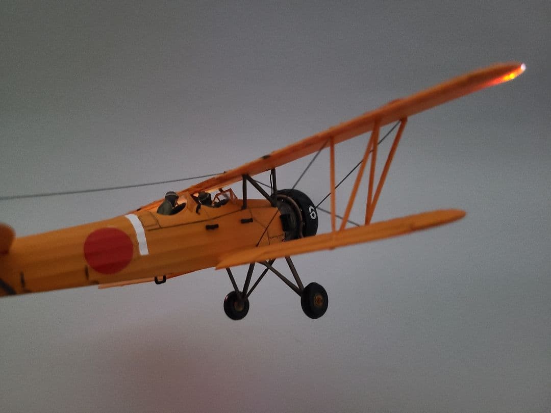 九五式一型乙中間練習機(赤とんぼ) リアルモーターライズ ニチモ1/48