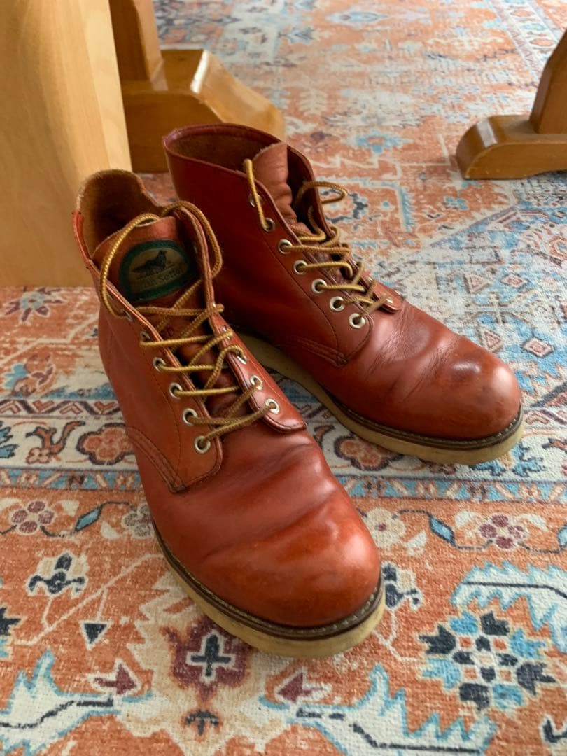 レッドウィング 8166 半円犬タグ 希少made in usa表記無し8D - メルカリ