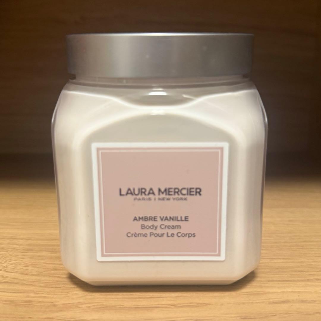 mimo LAURA MERCIER ホイップボディクリーム 試してみた】ホイップトボディクリーム アンバーバニラ ローラ