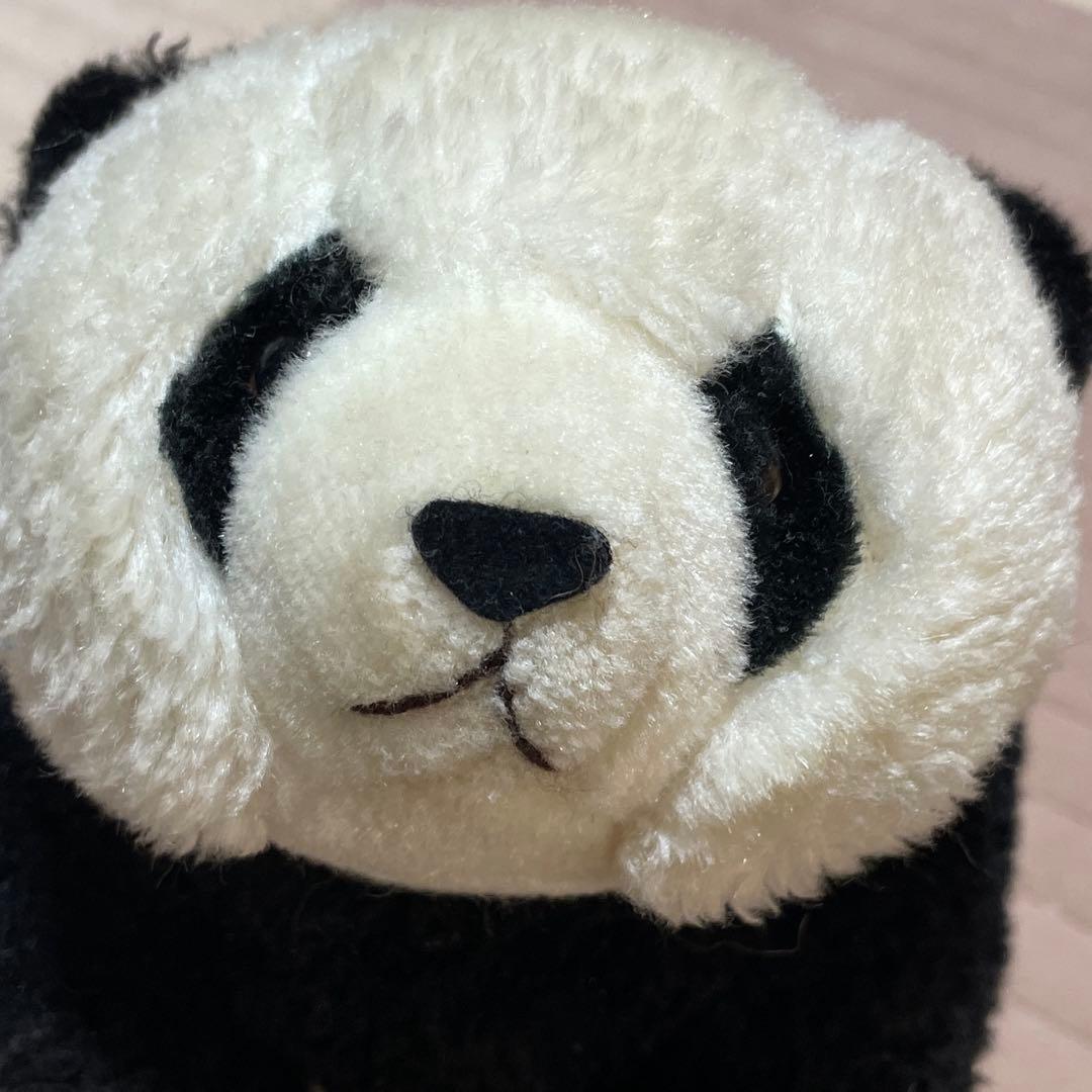 ゆ*マ様 昭和レトロ ぱんだ ぬいぐるみ 上野動物園 - メルカリ