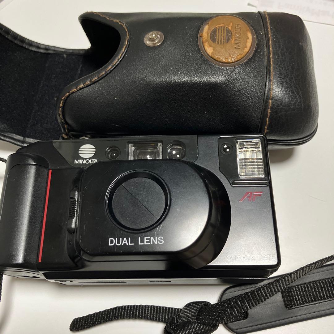 超値引【レトロ】MINOLTA DUAL LENS コンパクトカメラ - メルカリ