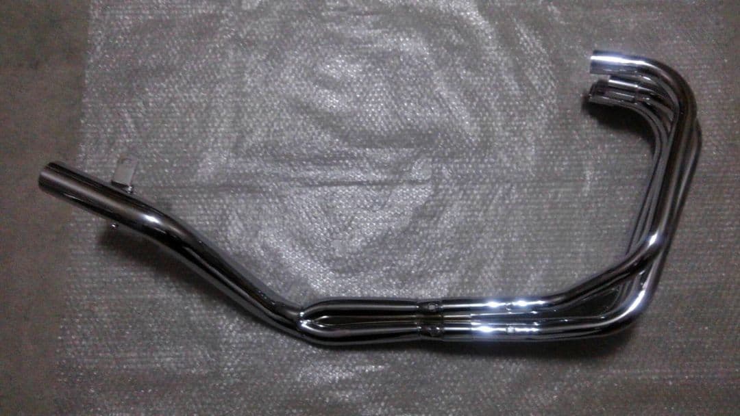 XJRの激鳴きコール専用マフラー(新品) フランジ付き！ガニブレ音職人