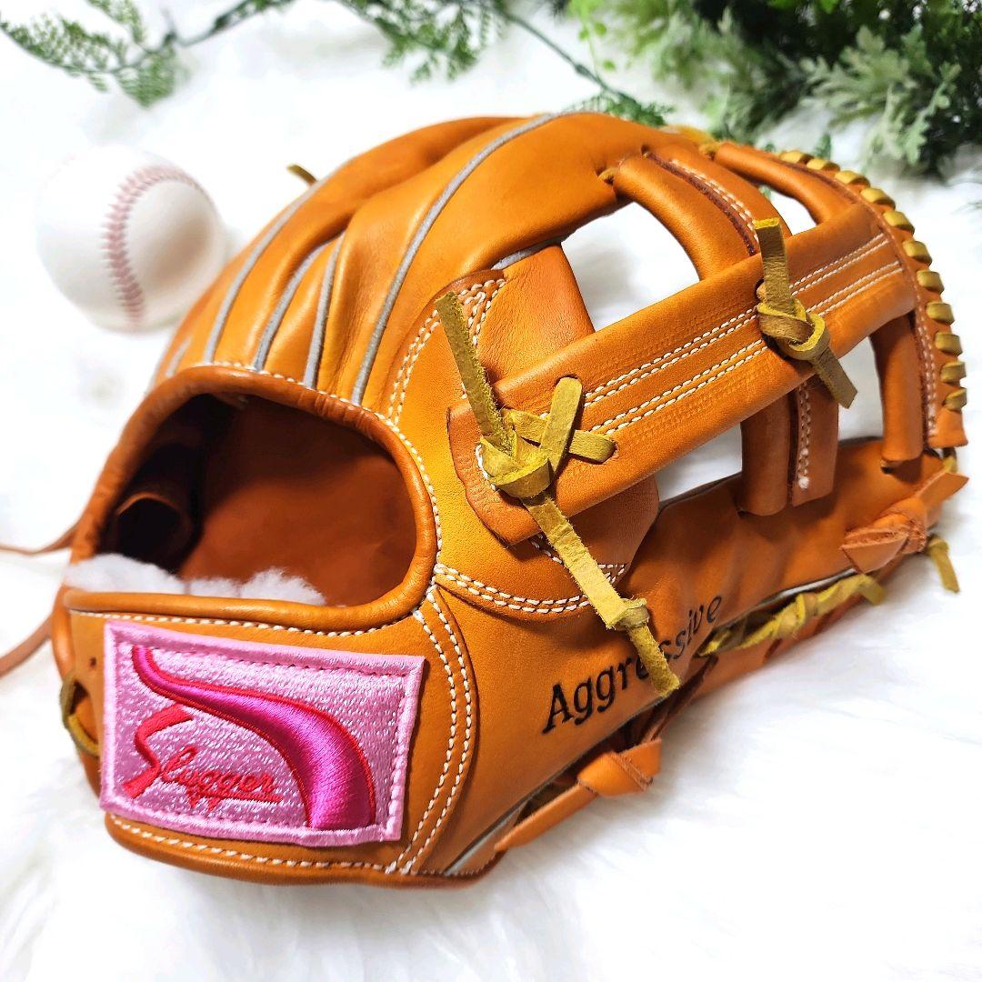 極美品】 良型 久保田スラッガー KSN-L5 軟式 廃盤レア ピンクラベル