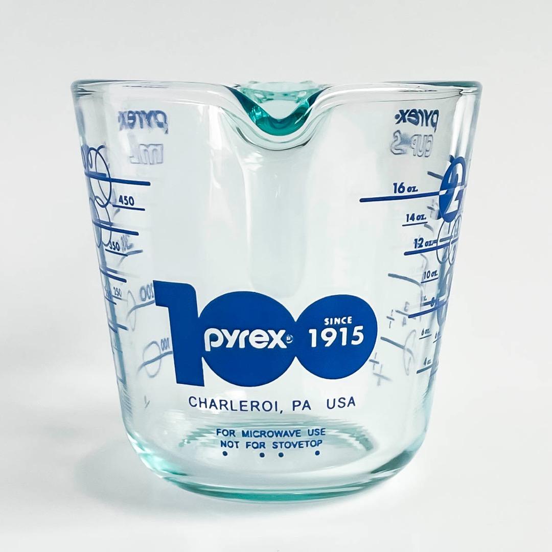 Pyrex パイレックス 計量カップ 生誕100周年記念 500ml 未使用品