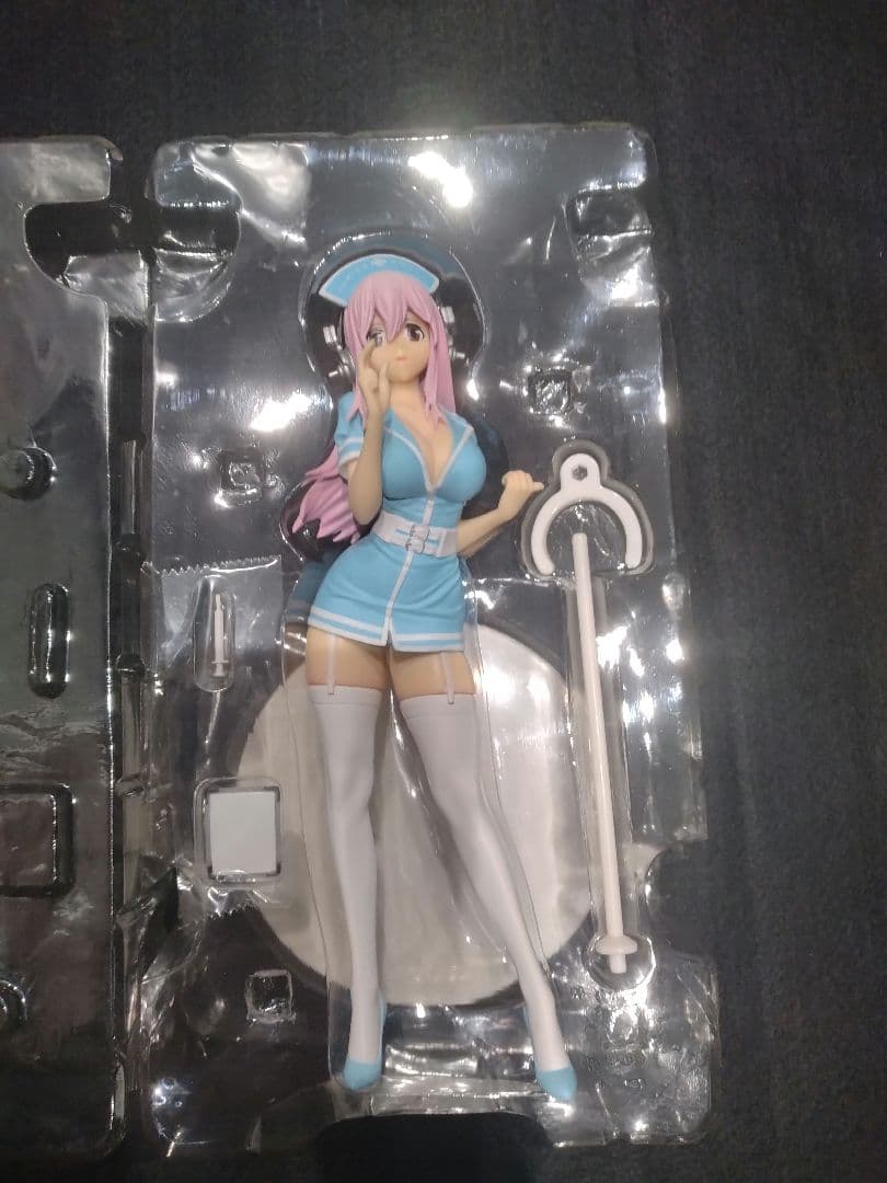 SUPER SONICO すーぱーそに子フィギュア(ナースver.) 2体セット