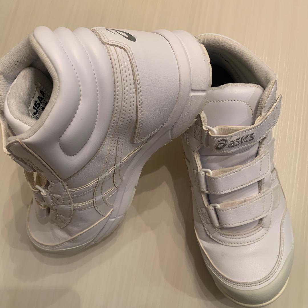 ASICS ホワイト ハイカット安全靴 新品未使用ASICS 安全靴 ホワイト/ブラック/レッド26.5cm 楽天市場