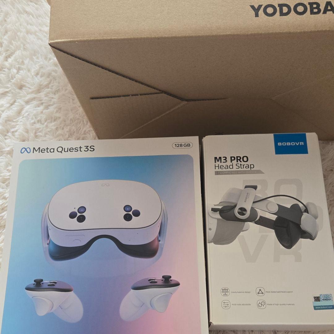  Quest 3S 128GB + M3 ストラップ セット売り Amazon.co.jp: Quest 3S 128GB &Eliteストラップ セット（快適セット