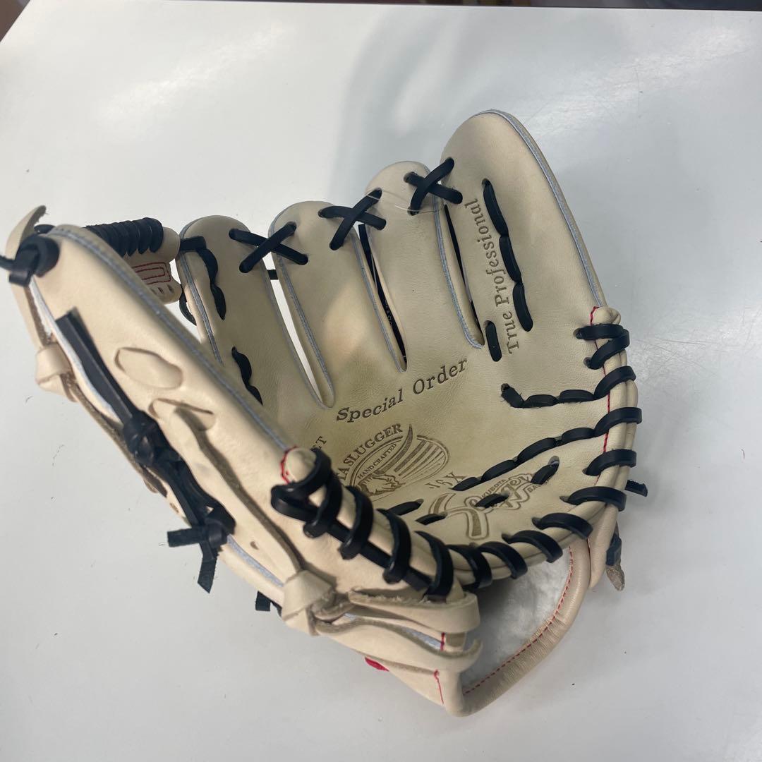 希少 久保田スラッガー 限定ジュニア軟式グローブ クリーム色 J6X型