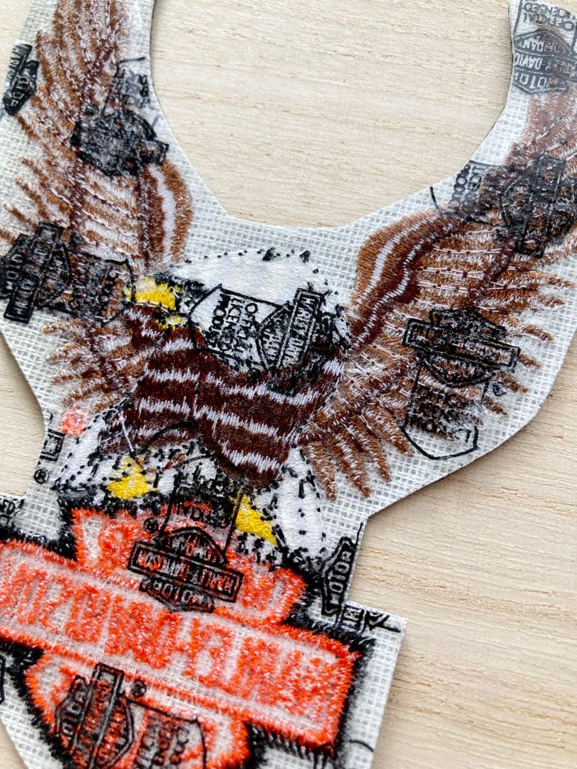 純正・未使用品】 ハーレーダビッドソン 鷹の刺繍ワッペン - メルカリ