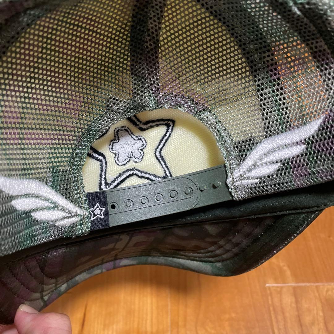 star team スターチーム メッシュキャップ グリーン - メルカリ