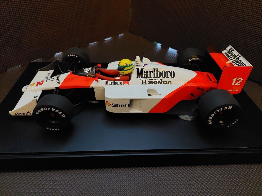 1/12 PMA マクラーレンMP4/4 A.セナ #12 マルボロ仕様 - メルカリ