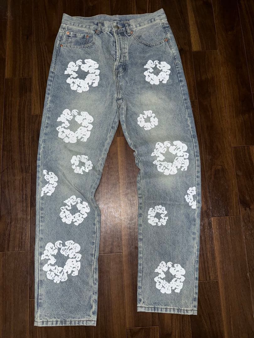 デニムティアーズ × リーバイス 501 デニム W30 modescape_rc-ityxx2y19yqb-nlqc