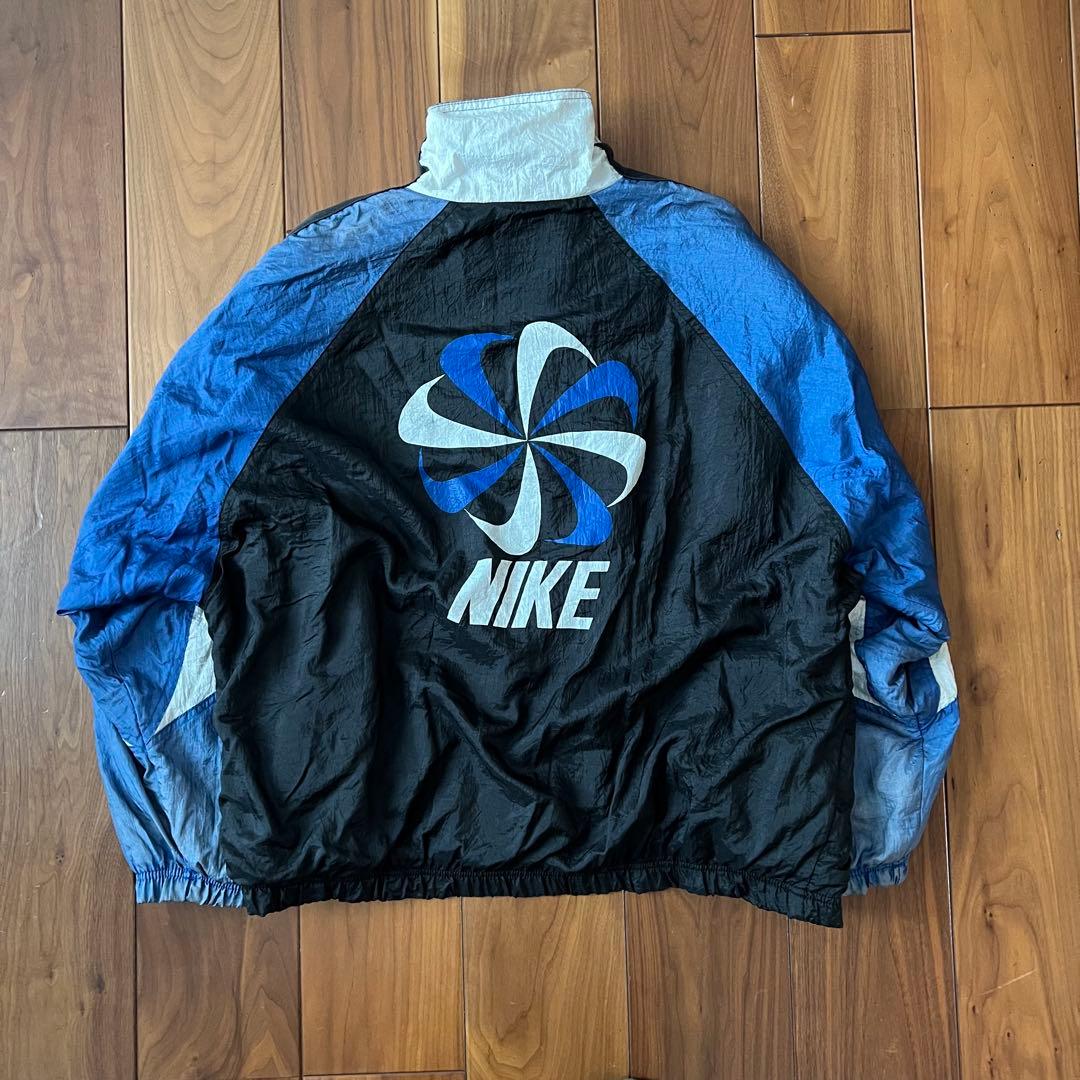 ビンテージ ナイキ 風車 ナイロン ジャケット L 古着 90s - メルカリ