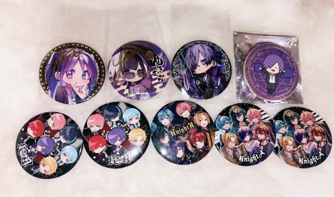 ゆきむら 缶バッジ まとめ売り サインあり - メルカリ